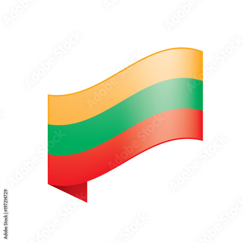Free Download Lithuania flag, vector illustration - GFXLoad