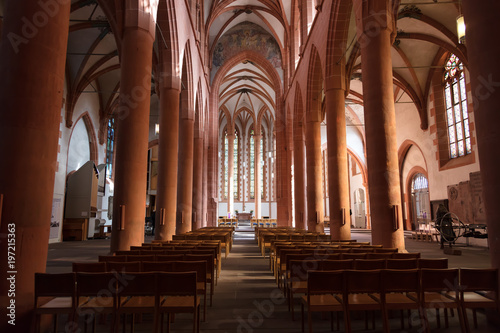 Intérieur de la cathédrale d'Heidelberg,Région métropolitaine Rhin-Neckar Heidelberg, Allemagne