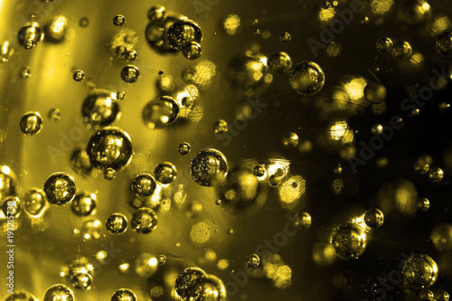 Air bubbles, crystal ball