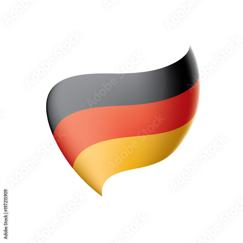 Germany flag, vector illustration
