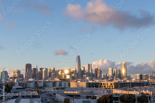 San Francisco Skyline during dusk