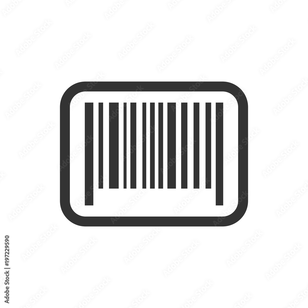 Barcode product distribution icon. Vector illustration. Business concept barcode pictogram. Barcode product distribution icon. Vector illustration. Business concept barcode pictogram.