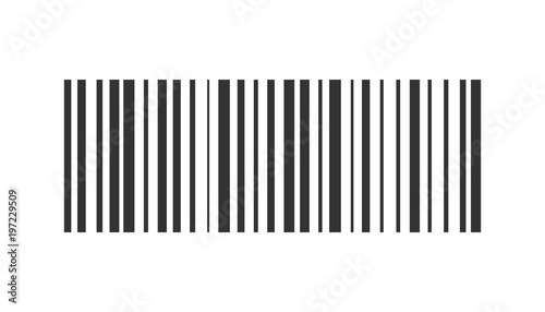 Barcode product distribution icon. Vector illustration. Business concept barcode pictogram.