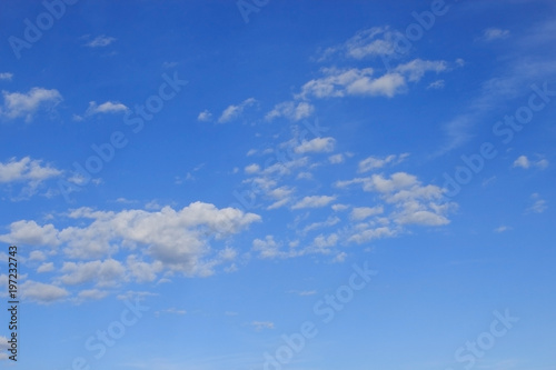 Clouds in the blue sky. ©  Iryna	