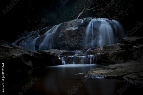 Fotografia La cascade d'eau  de Mea Sa dans le nord de la Thaïlande