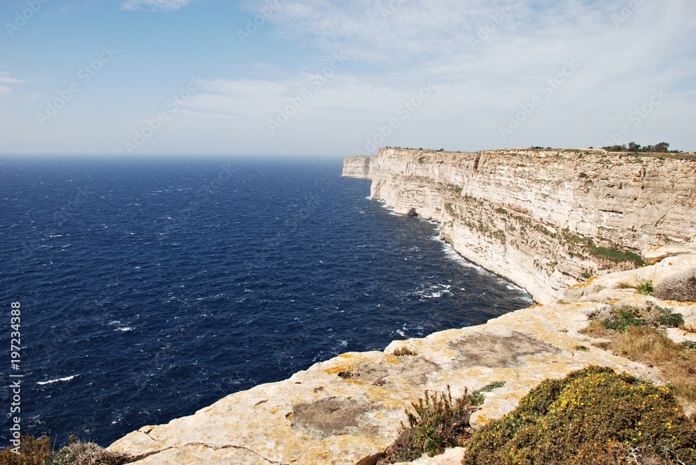Ta cenc cliffs Gozo