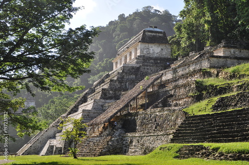 Ruins of Palenque, Yucatán, Mexico. photo