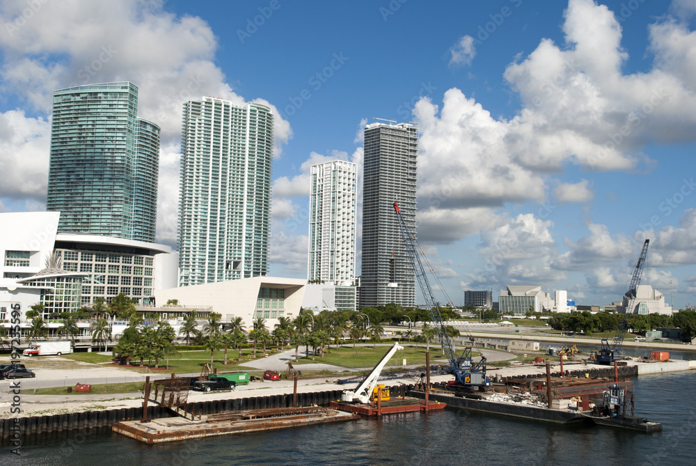 Miami Waterfront Construction