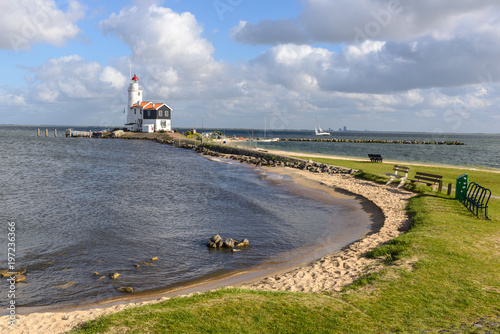 The Horse of Marken lighthouse, The Netherlands