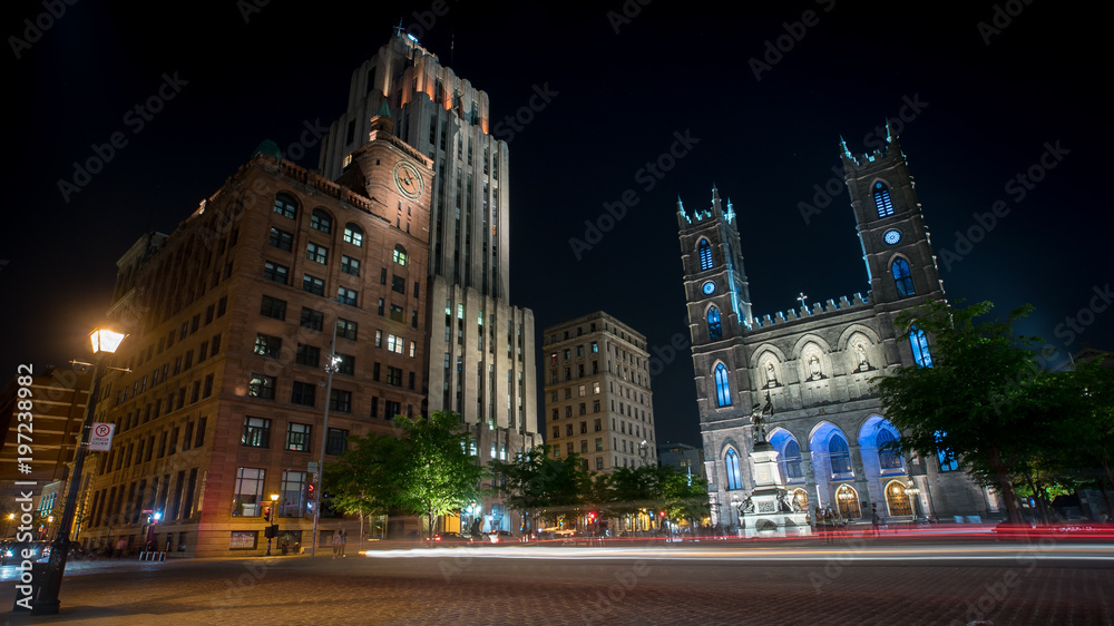 Notre-Dame Cathedral In Montreal