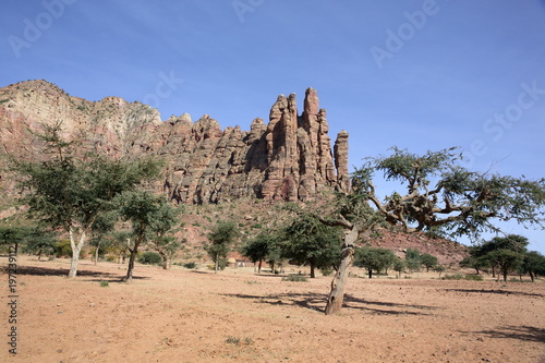 Landscape in Tigray province, Ethiopia
  photo