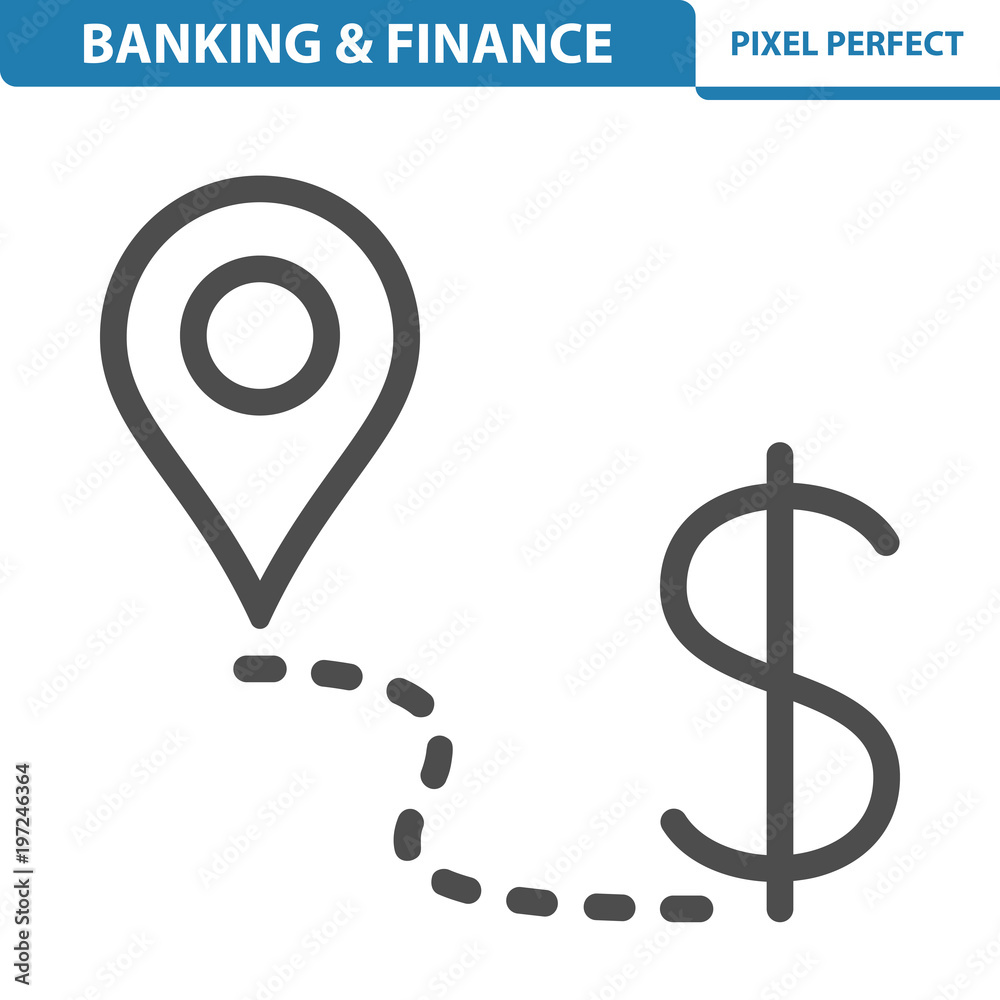 Banking & Finance Icon. EPS 8 format. Banking & Finance Icon. EPS 8 format.
