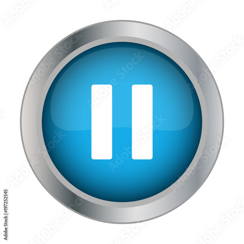 button pause illustration