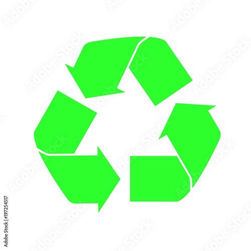 Recycle symbol. Vector