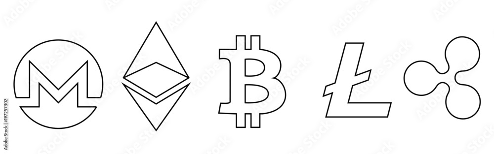 Currency vector set Currency vector set