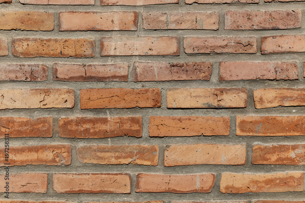 Texture of a brick wall Texture of a brick wall