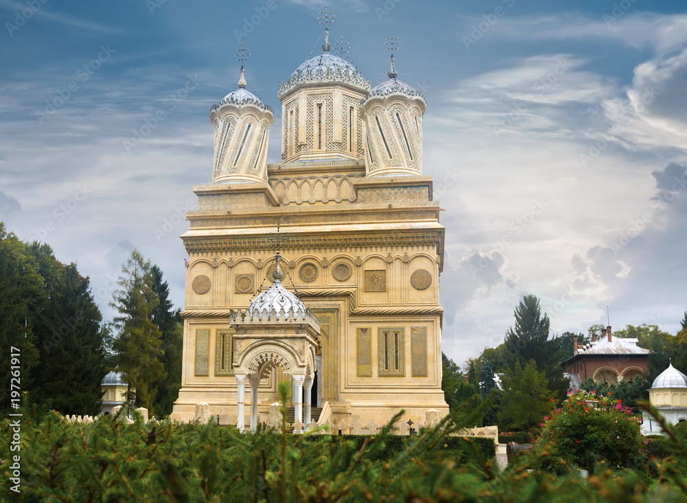 Cathedral in romanian city