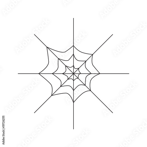 cobweb icon- vector illustration