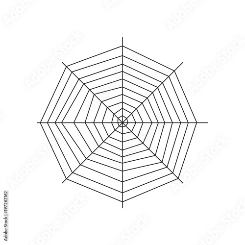 cobweb icon- vector illustration
