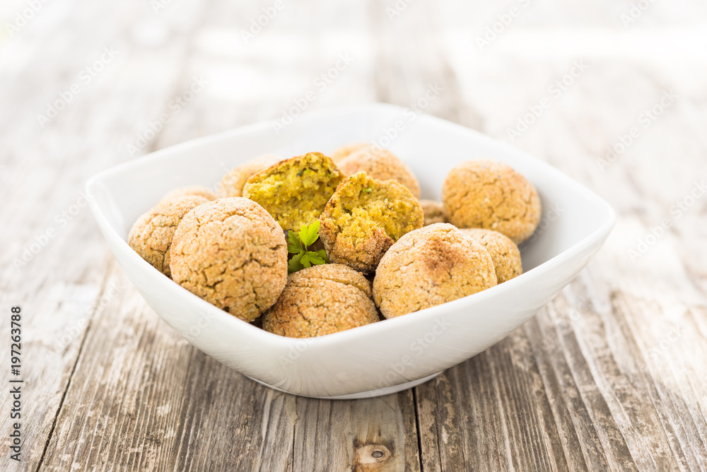 Polpette di Ceci, chickpea balls, Healthy Vegetarian Food Polpette di Ceci, chickpea balls, Healthy Vegetarian Food