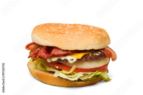 bacon cheeseburger