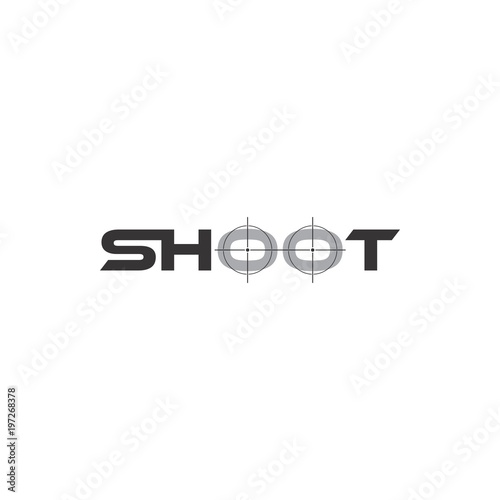 SHOOT text logo