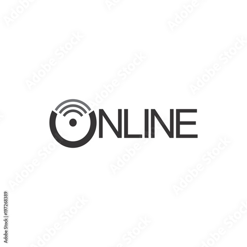 online logo vector