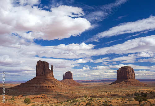 The Mittens in Monument Valley Navajo Tribal Park, Arizona