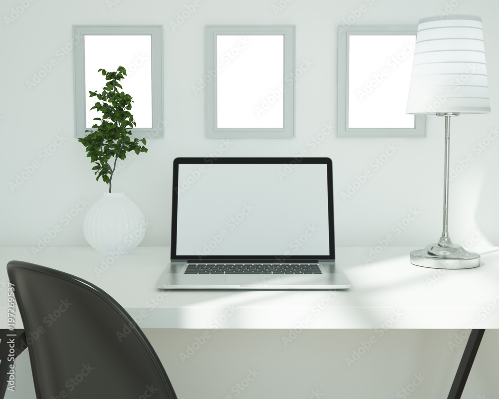 Fototapeta premium Laptop