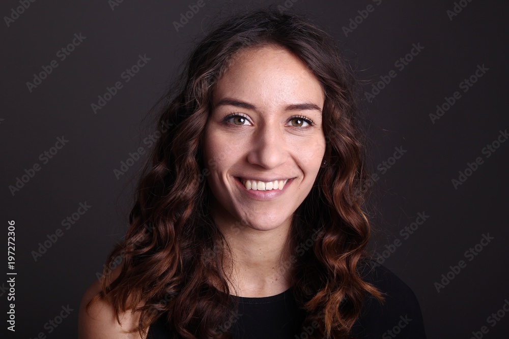 Mixed race woman Mixed race woman