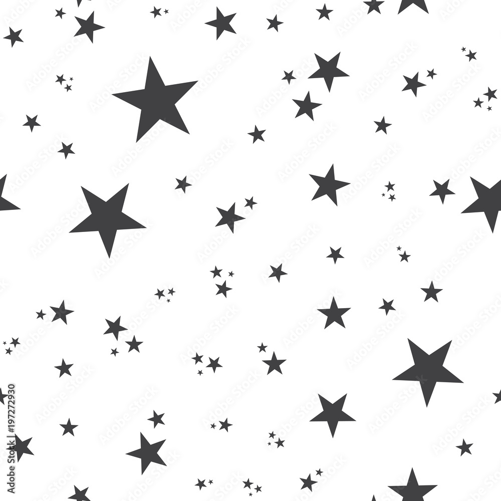 Seamless pattern with stars. Seamless pattern with stars.