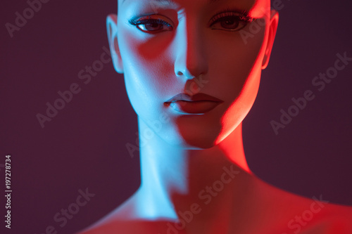 An artificial woman. Dummy....