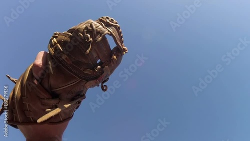 Catching baseball in slow motion