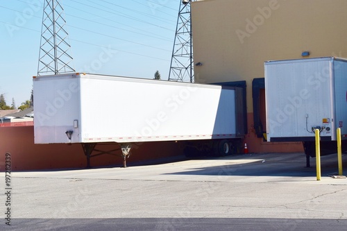 Loading zone for tractor trailers