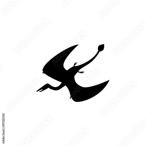 Pterodactyloidea icon. Elements of dinosaur icon. Premium quality graphic design. Signs and symbol collection icon for websites, web design, mobile app, info graphics