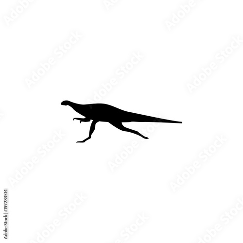 Ornithopoda icon. Elements of dinosaur icon. Premium quality graphic design. Signs and symbol collection icon for websites, web design, mobile app, info graphics photo