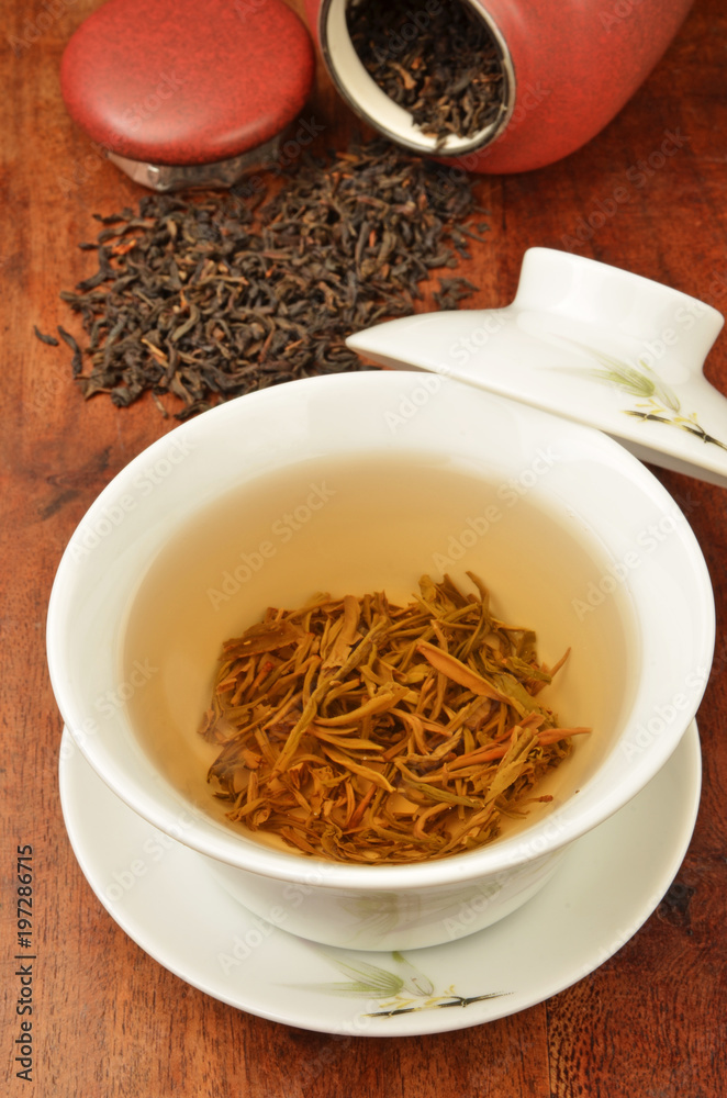 Close-up of traditional Chinese tea Close-up of traditional Chinese tea