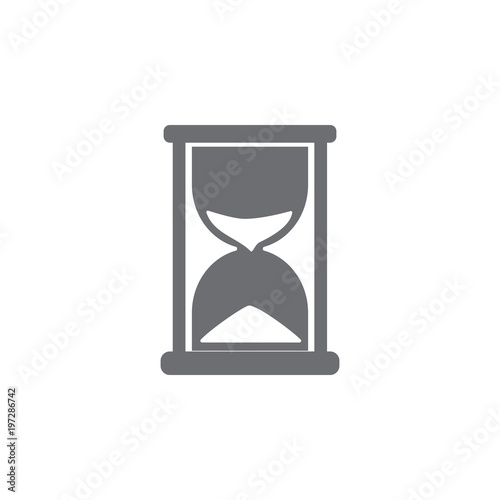 hourglass icon. Simple element illustration. hourglass symbol design template. Can be used for web and mobile