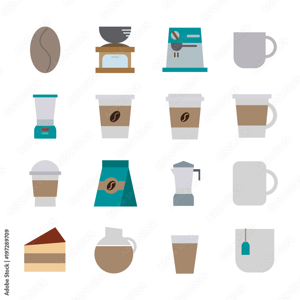 coffee icon set coffee icon set
