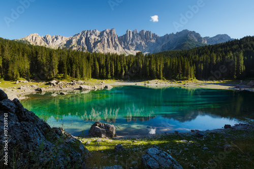 Lac Carezza / Lago di Carezza, Dolomites, Italie