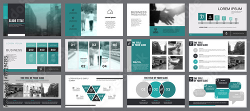 Strategy Charts Slide Templates Set