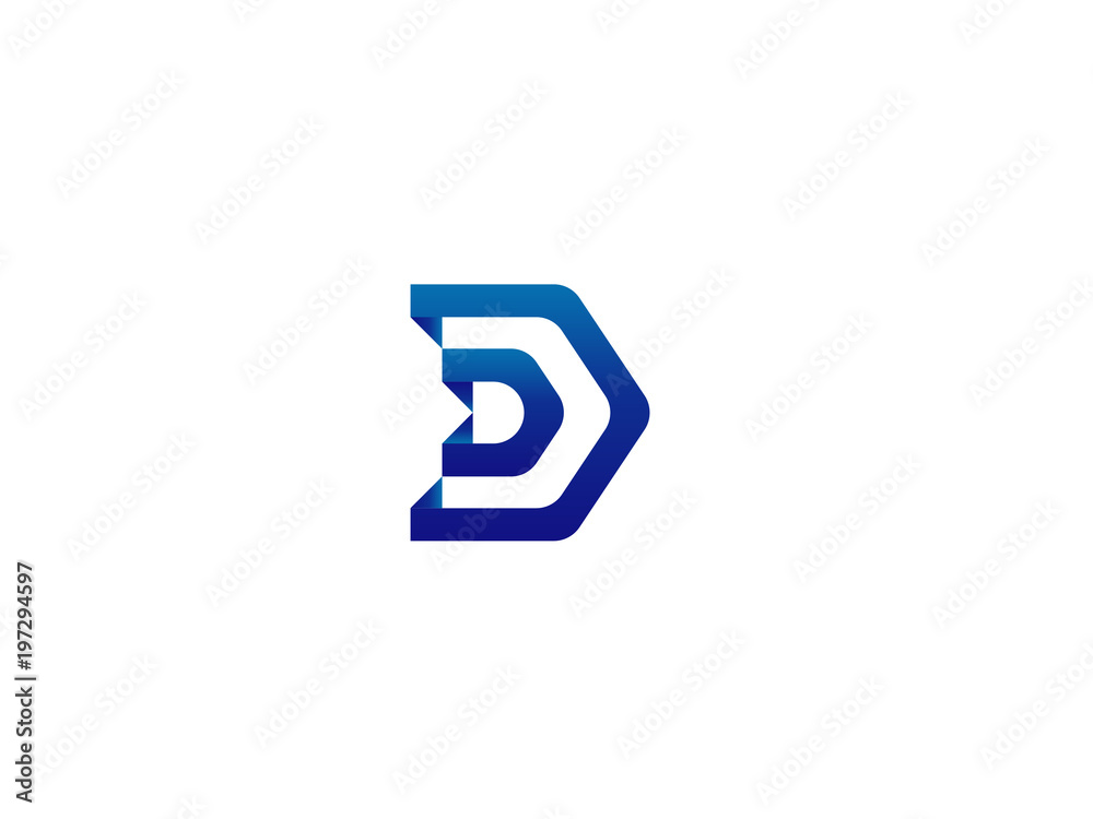 Letter D Logo. architecture door house template Vector illustration Letter D Logo. architecture door house template Vector illustration