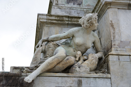Statue of the Girondins monument photo