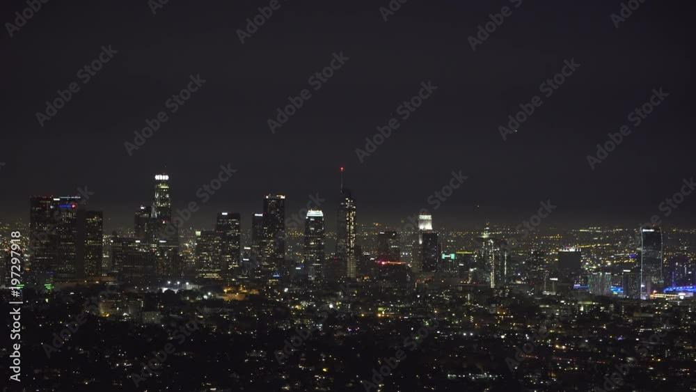 custom made wallpaper toronto digitalLos Angeles cityscape at night