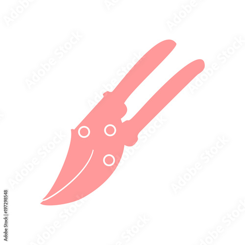 Pruner icon. Vector Illustration
