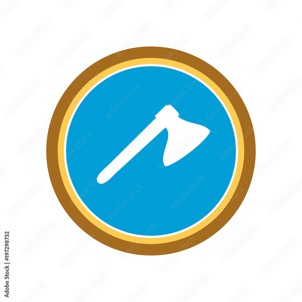 Axe icon. Vector Illustration Axe icon. Vector Illustration