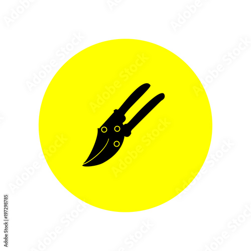 Pruner icon. Vector Illustration