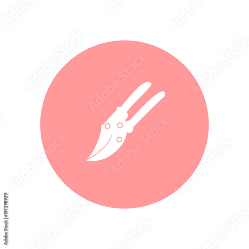 Pruner icon. Vector Illustration