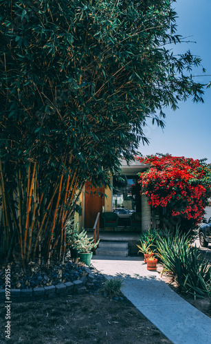 Entrada casa verano