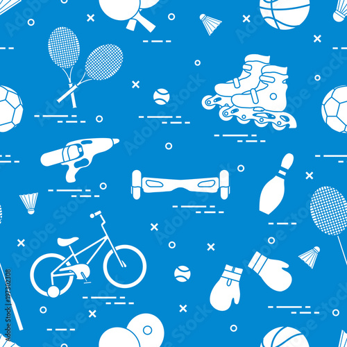 Equipment for sports activities for children.